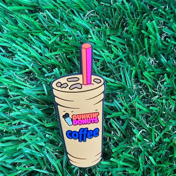 🌼 (3/$10 or 5/$15) NEW “Dunkin Donuts” Fun Croc Shoe Charm Collection - Picture 1 of 1